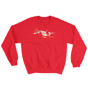 Red Scroll Sweatshirt